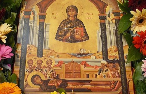 Sf. Mare Mc. Eufimia; Sf. Olga, cea întocmai cu Apostolii  şi luminătoarea Rusiei Poza 120776