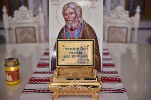 Moaștele Sfântului Serafim de Sarov de la Biserica  „Sfântul Nicolae”-Tabacu, Bucureşti Poza 121364