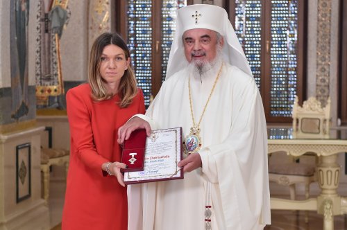 Simona Halep a primit „Crucea Patriarhală” Poza 121348