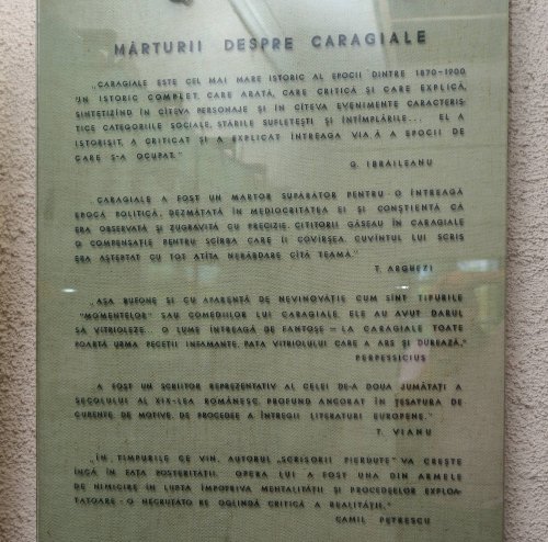 Casa lui Caragiale a fost și rămâne literatura română Poza 124444