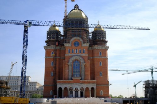 Structura de rezistență a Catedralei Naționale, finalizată