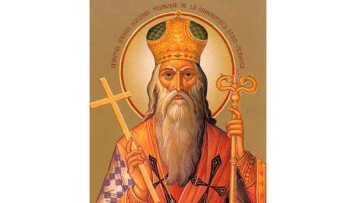 Sfântul Ierarh Mucenic Teodosie de la Mănăstirea Brazi, Mitropolitul Moldovei; Sfântul Sfinţit Mucenic Foca, Episcop de Sinope Poza 126468