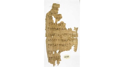 Termenul „Theotokos”, într-un papirus din secolul al III-lea Poza 126454