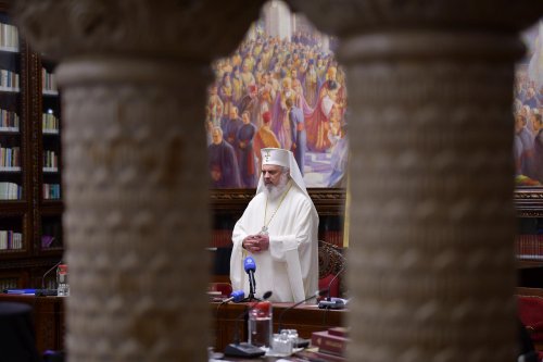 Ierarhii Bisericii Ortodoxe Române s-au reunit ­la Reședința Patriarhală Poza 127882