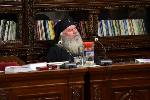 Ierarhii Bisericii Ortodoxe Române s-au reunit ­la Reședința Patriarhală Poza 127883