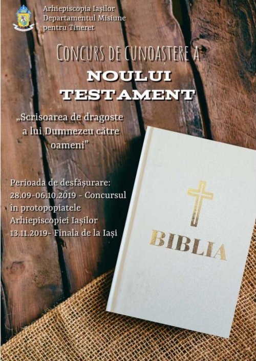 Concurs de cunoaștere a Noului Testament Poza 128605