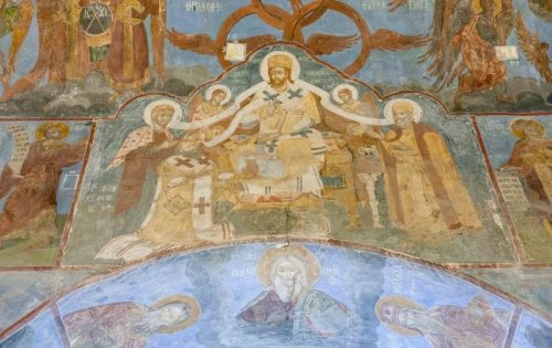 Restaurarea unor fresce din timpul Sfântului Petru Movilă Poza 128761