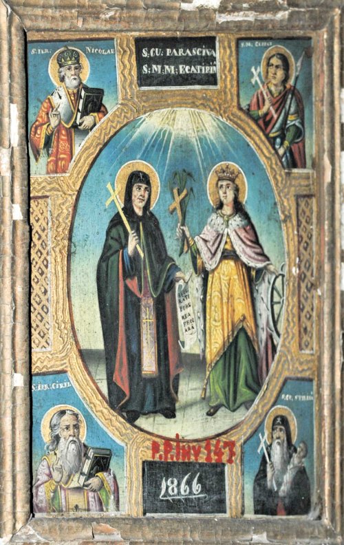Chipurile Sfintei Parascheva în bisericile de lemn moldovenești Poza 128376