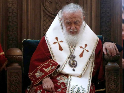 Patriarhul Georgiei, naș a peste 40.000 de prunci Poza 128408