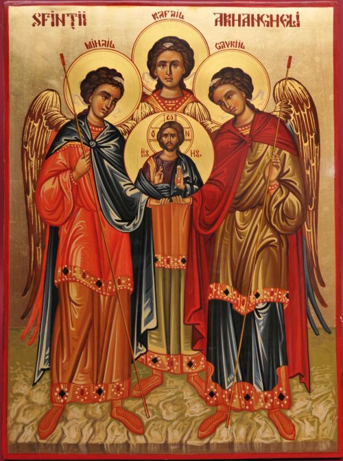 Acatistul Sfinților Arhangheli Mihail și Gavriil (8 Noiembrie) Poza 132660