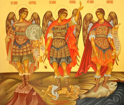 Acatistul Sfinților Arhangheli Mihail și Gavriil (8 Noiembrie) Poza 132663