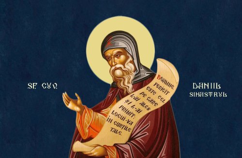 Acatistul Sfântului Cuvios Daniil Sihastrul (18 Decembrie) Poza 160130