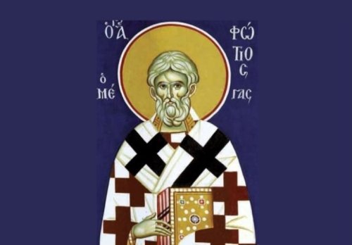 Acatistul Sfântului Ierarh Fotie, Patriarhul Constantinopolului (6 Februarie) Poza 138659