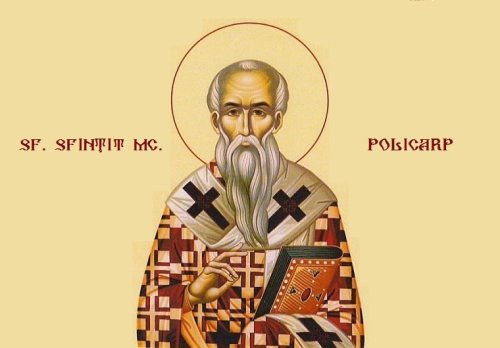 Acatistul Sfântului Sfințit Mucenic Policarp, Episcopul Smirnei (23 Februarie) Poza 139706