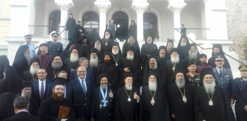 Patriarhul Ecumenic Bartolomeu, în Sfântul Munte Athos  Poza 130176