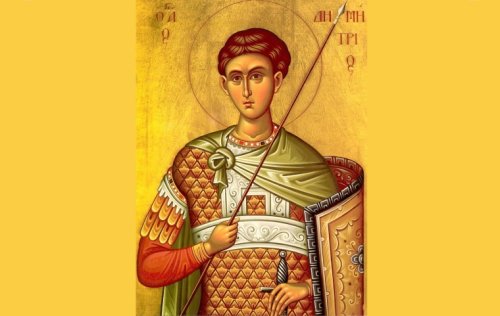 Sfântul Mare Mucenic Dimitrie, Izvorâtorul de Mir