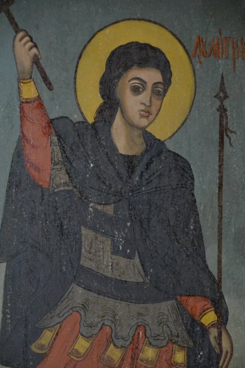 Sfântul Mucenic Dimitrie în vechi icoane moldovenești Poza 130376