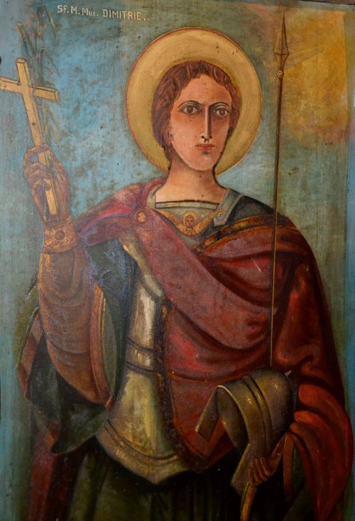 Sfântul Mucenic Dimitrie în vechi icoane moldovenești Poza 130379