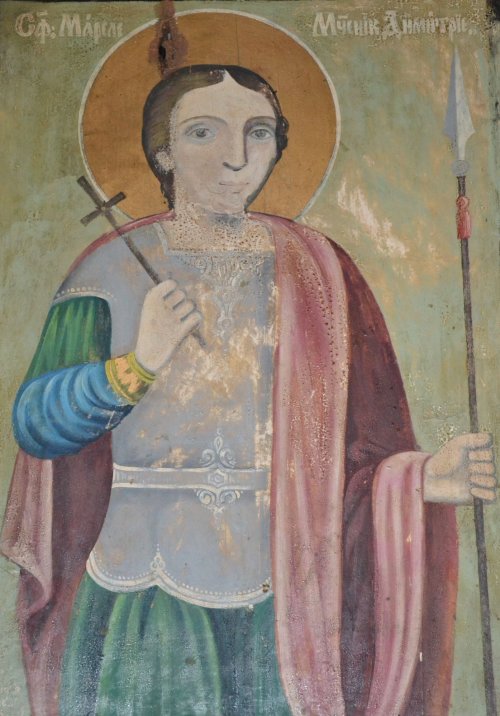 Sfântul Mucenic Dimitrie în vechi icoane moldovenești Poza 130381
