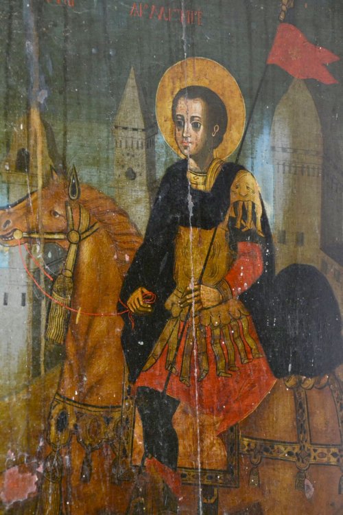 Sfântul Mucenic Dimitrie în vechi icoane moldovenești Poza 130384