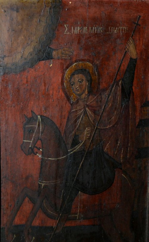 Sfântul Mucenic Dimitrie în vechi icoane moldovenești Poza 130386