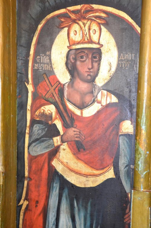 Sfântul Mucenic Dimitrie în vechi icoane moldovenești Poza 130387