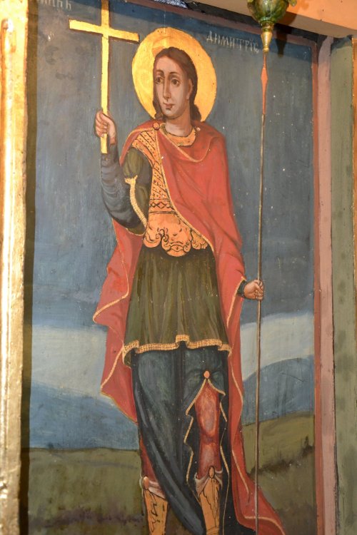 Sfântul Mucenic Dimitrie în vechi icoane moldovenești Poza 130388