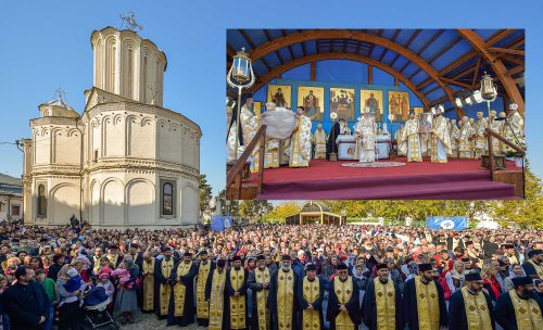 Chipurile luminate ale credincioșilor, frumusețea hramului Poza 130669