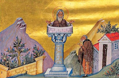 Sfinții cuvioși, asceți, eremiți și monahi: sursele și tipurile reprezentării lor iconografice Poza 131029