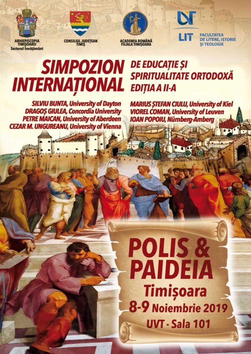 Simpozion de spiritualitate ortodoxă „Polis & Paideia” la Timișoara Poza 131097