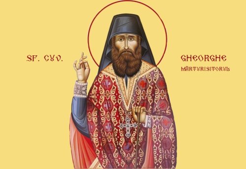 Sfântul Cuvios Ioanichie  cel Mare; Sfântul Cuvios Gheorghe Mărturisitorul  din Drama Poza 131293
