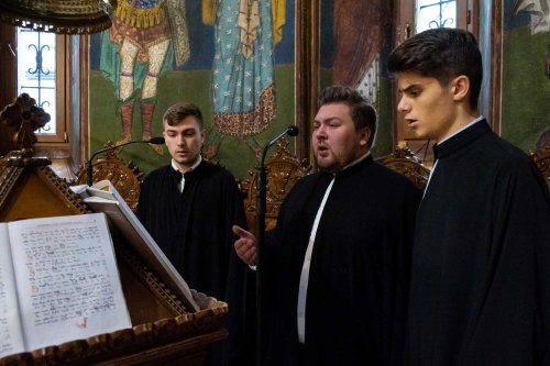 Hirotonie întru diacon la Mănăstirea Radu Vodă din Capitală Poza 132562