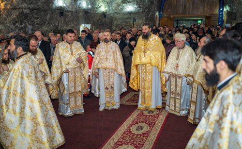 Sărbătoarea Sfintei Varvara în salina de la Târgu Ocna Poza 134582