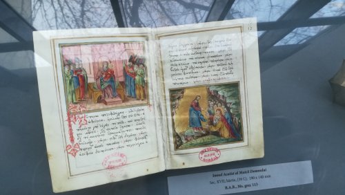 Manuscrise vechi expuse la Biblioteca Academiei Române  Poza 134695