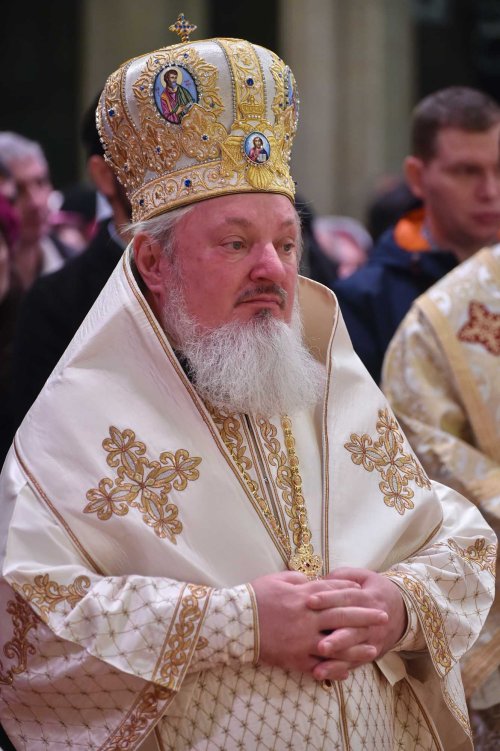 Rugăciune și binecuvântare în prima zi a Anului Nou la Patriarhie Poza 136314