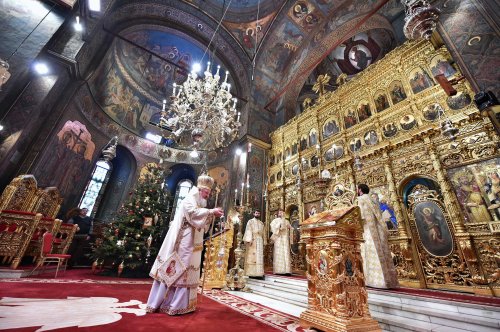 Rugăciune și binecuvântare în prima zi a Anului Nou la Patriarhie Poza 136317