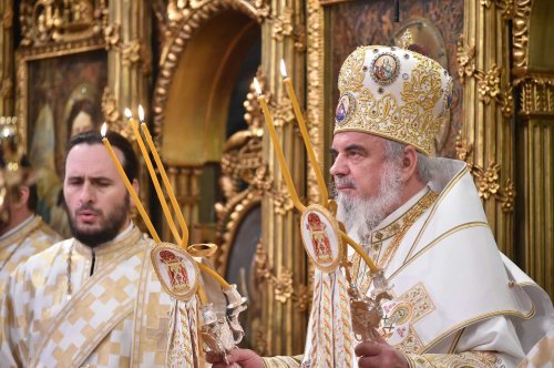 Rugăciune și binecuvântare în prima zi a Anului Nou la Patriarhie Poza 136318