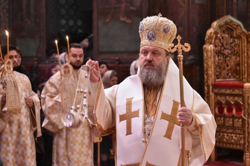 Rugăciune și binecuvântare în prima zi a Anului Nou la Patriarhie Poza 136321