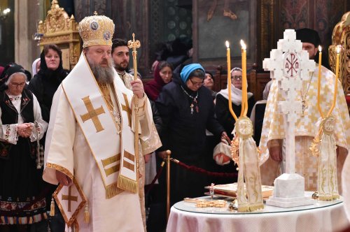 Rugăciune și binecuvântare în prima zi a Anului Nou la Patriarhie Poza 136327