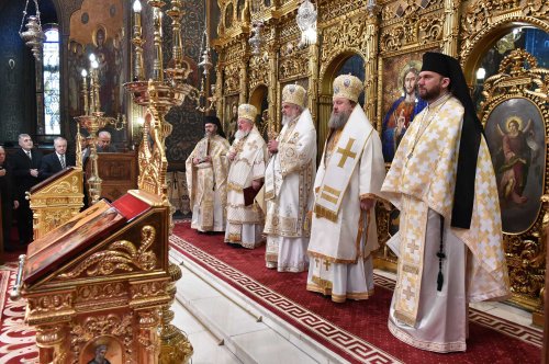 Rugăciune și binecuvântare în prima zi a Anului Nou la Patriarhie Poza 136329