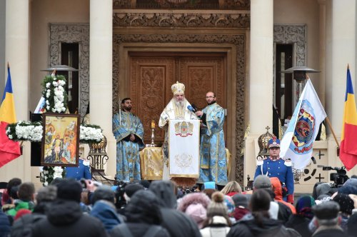 Binecuvântarea Iordanului la Catedrala Patriarhală din București Poza 136539