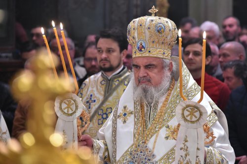 Binecuvântarea Iordanului la Catedrala Patriarhală din București Poza 136567