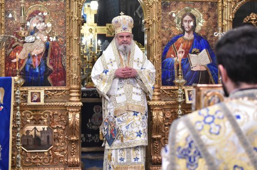 Binecuvântarea Iordanului la Catedrala Patriarhală din București Poza 136570
