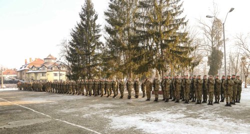 Binecuvântare pentru 172 de militari instruiţi la Sibiu Poza 137059