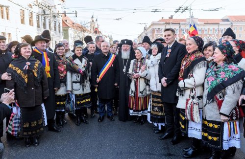 Unirea Principatelor Române, sărbătorită la Cluj-Napoca Poza 137996