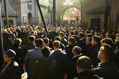 Seminarul şi Facultatea de Teologie Ortodoxă din Cluj-Napoca şi-au cinstit ocrotitorii Poza 138299