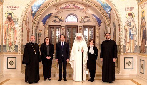 Noul ambasador al Elveției la Bucureşti în vizită de prezentare la Patriarhia Română Poza 138618