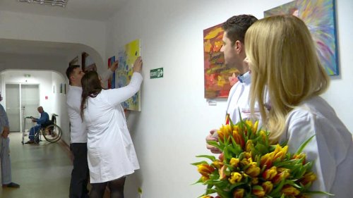 Vizită și dar pentru pacienții de la Centrul „Sfântul Nectarie” din București