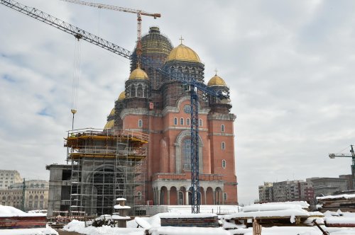 Stadiul lucrărilor pe șantierul Catedralei Naționale Poza 138841