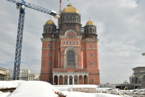 Stadiul lucrărilor pe șantierul Catedralei Naționale Poza 138844